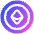 Ethereum Circle Icon from Plump Gradient Set