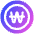 Won Circle Icon from Plump Gradient Set