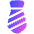 Necktie Icon from Plump Gradient Set