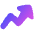 Graph Arrow Increase Icon from Plump Gradient Set
