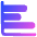 Graph Bar Horizontal Icon from Plump Gradient Set