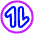 Line Arrow Transfer Vertical Circle 1 Icon from Plump Neon Set