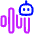 Ai Generate Voice Robot 1 Icon from Plump Neon Set