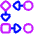 Workflow Icon from Plump Neon Set