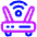 Wifi Router Icon from Plump Neon Set