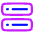 Database Server 1 Icon from Plump Neon Set