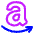 Amazon Logo Icon from Plump Neon Set