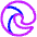 Edge Logo Icon from Plump Neon Set
