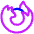 Firefox Logo Icon from Plump Neon Set