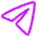 Telegram Logo Icon from Plump Neon Set