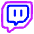 Twitch Logo Icon from Plump Neon Set