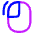 Left Click Icon from Plump Neon Set