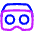 Virtual Reality Icon from Plump Neon Set