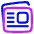 News Paper Icon from Plump Neon Set