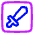 Dice Sword Icon from Plump Neon Set