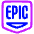 Epic Games 1 Icon from Plump Neon Set