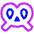 Pretzel Bakery Icon from Plump Neon Set