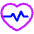 Heart Rate Icon from Plump Neon Set