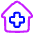 Medical House 1 Icon from Plump Neon Set | Free Download as SVG Vector and Transparent PNG | Streamline icons