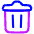 Recycle Bin 2 Icon from Plump Neon Set