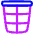 Recycle Bin 3 Icon from Plump Neon Set