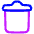 Recycle Bin 4 Icon from Plump Neon Set