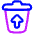 Recycle Bin Throw 2 Icon from Plump Neon Set