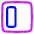 Align Object Left Icon from Plump Neon Set