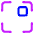 Align Top Right Frame Square Icon from Plump Neon Set