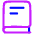 Book 1 Icon from Plump Neon Set