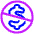 Non Commercial Dollars Icon from Plump Neon Set