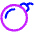 Bomb Icon from Plump Neon Set