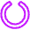 Circle Notch Icon from Plump Neon Set