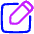 Pencil Square Icon from Plump Neon Set