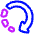 Rotate Right 3 Icon from Plump Neon Set