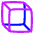 Cube Shape 2 Icon from Plump Neon Set