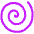 Spiral Shape Icon from Plump Neon Set