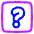 Help Question 2 Icon from Plump Neon Set