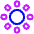 Brightness 4 Icon from Plump Neon Set