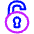 Padlock Circle 2 Icon from Plump Neon Set | Free Download as SVG Vector and Transparent PNG | Streamline icons