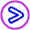 Greater Than Sign Circle Icon from Plump Neon Set