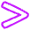 Greater Than Sign Icon from Plump Neon Set
