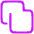Pathfinder Square Merge Icon from Plump Neon Set