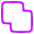 Pathfinder Square Union Icon from Plump Neon Set