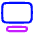 Text Image Top Icon from Plump Neon Set