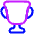 Trophy Icon from Plump Neon Set