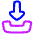 Download Tray Icon from Plump Neon Set