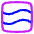 Warp Wave Icon from Plump Neon Set