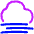 Fog Cloud Icon from Plump Neon Set