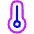 Thermometer Icon from Plump Neon Set